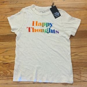 Happy Thoughts Rainbow Tee